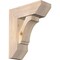 Ekena Millwork Imperial Slat Smooth Bracket w/ Offset Brace, Douglas Fir, 7 1/2"W x 20"D x 24"H BKT0806X20X24IMP06SDF - alternate 1